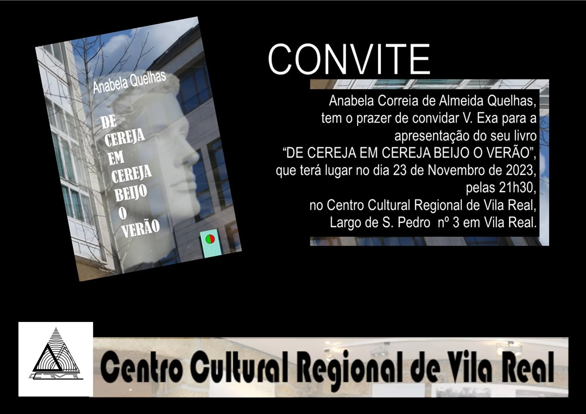 Apresentação de livro de Anabela Quelhas