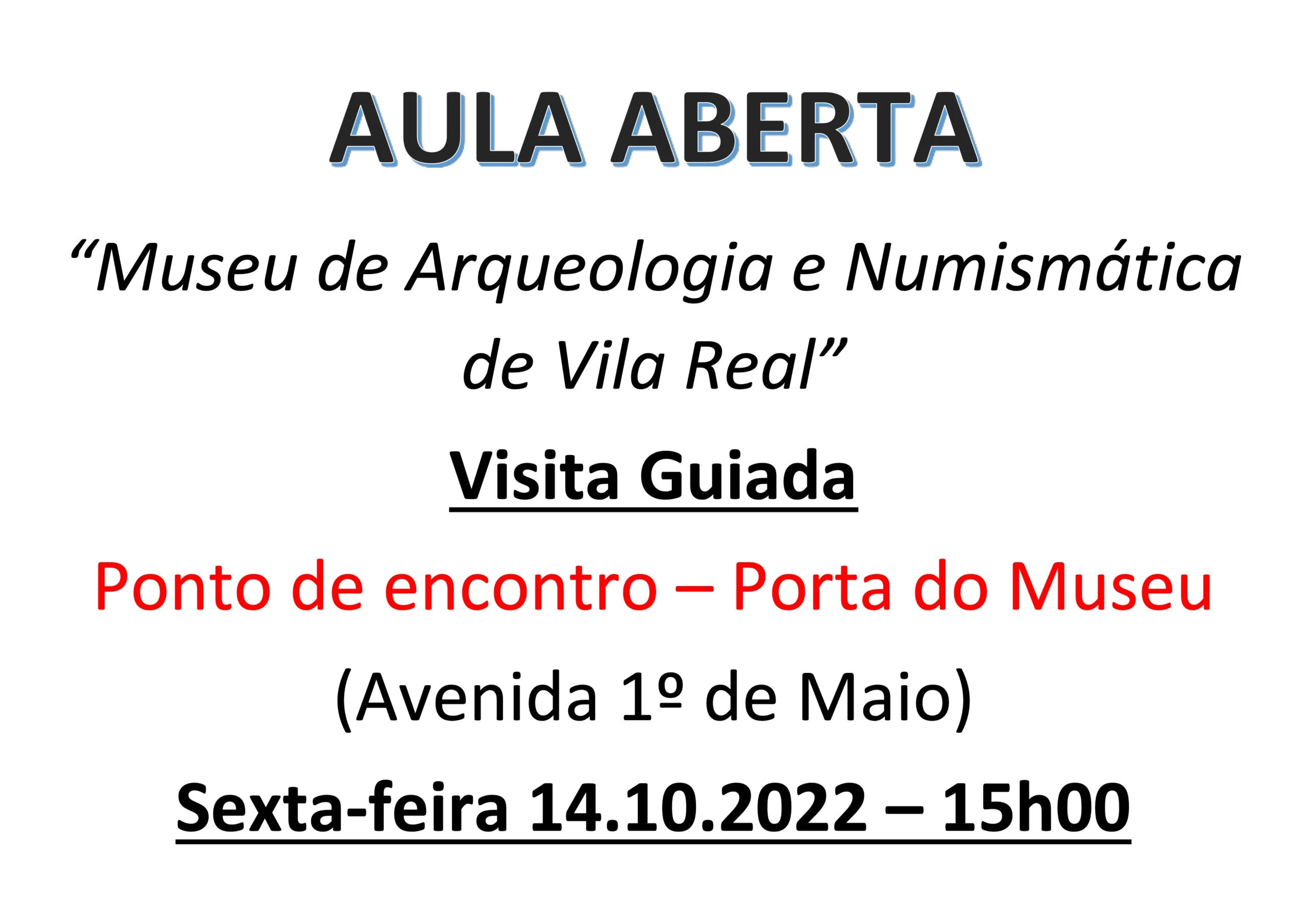 Aula Aberta 14 de outubro 2022