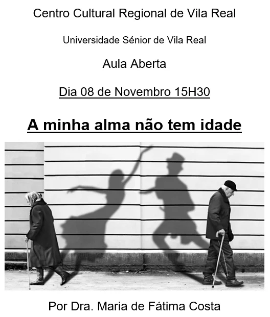 A minha alma não tem idade