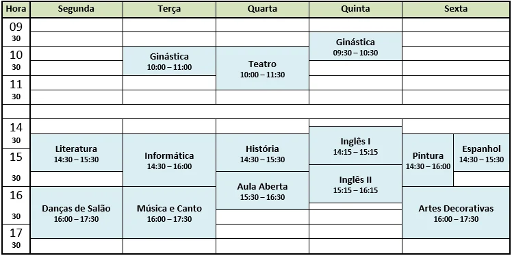 Ano letivo 2017/2018