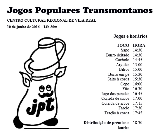 Jogos Populares Transmontanos 2016